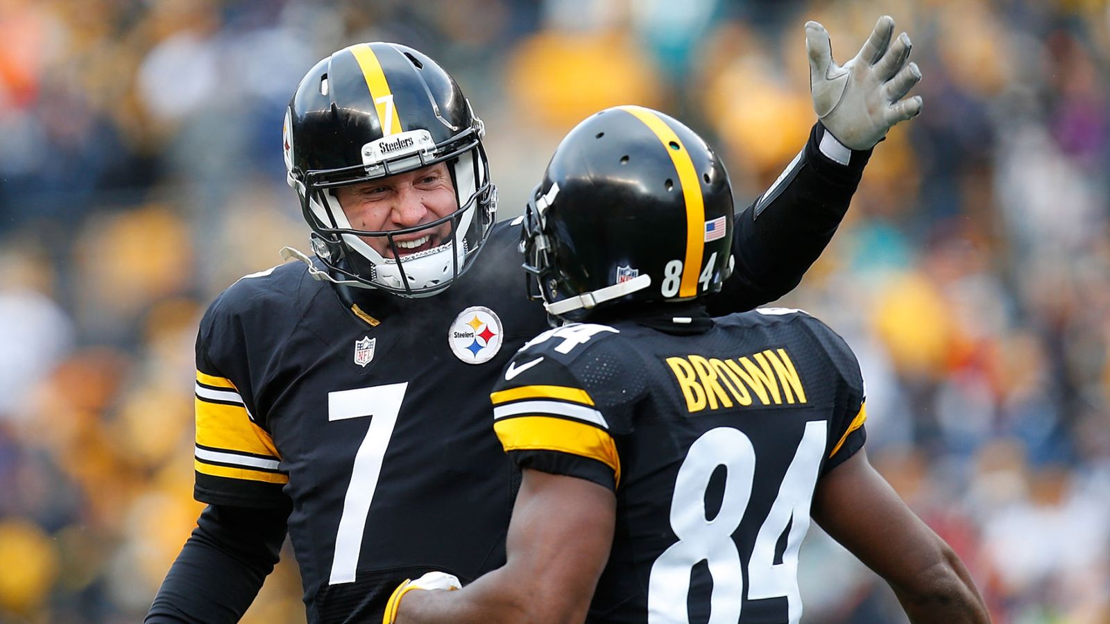 Ben Roethlisberger And Antonio Brown Miss Pittsburgh - Antonio Brown Big Ben , HD Wallpaper & Backgrounds