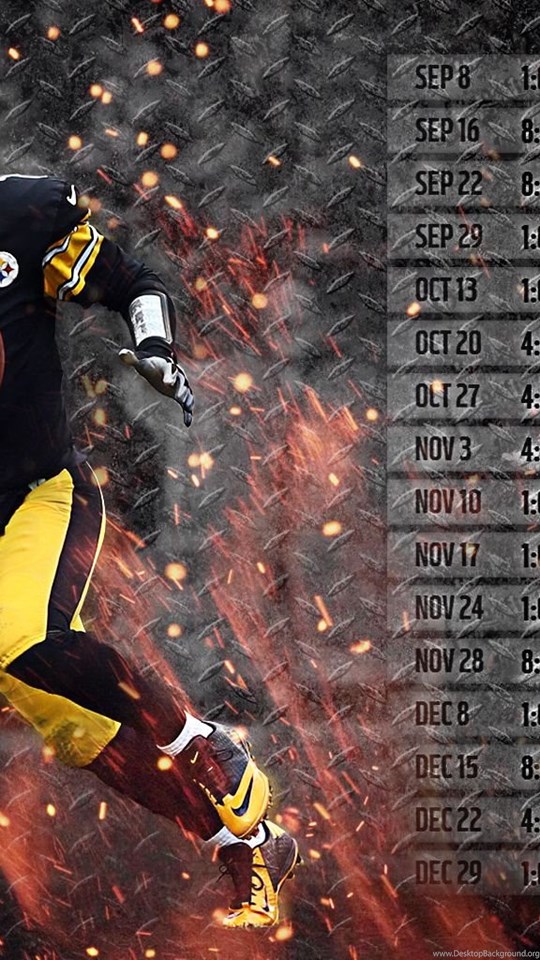 Mobile, Android, Tablet - Pittsburgh Steelers 2017 Schedule Desktop Background , HD Wallpaper & Backgrounds