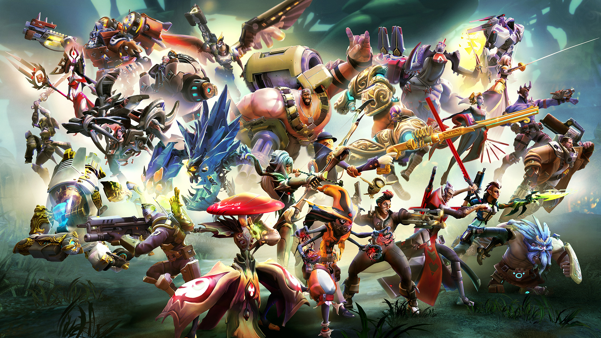 Battleborn Hd Wallpaper - Battleborn Characters , HD Wallpaper & Backgrounds