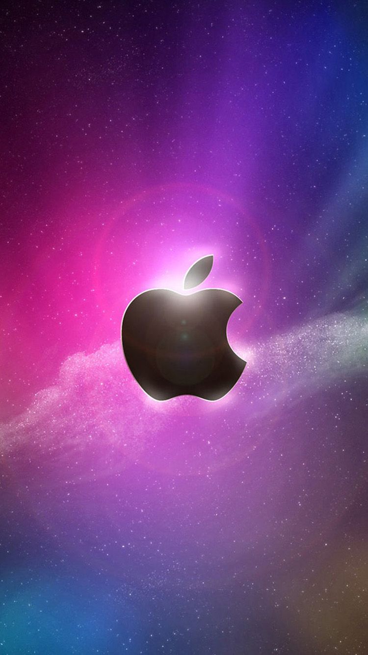 Apple Wallpapers For Iphone 6 185 Cool Apple Logo, - Apple Logo Pink Wallpaper For Iphone , HD Wallpaper & Backgrounds