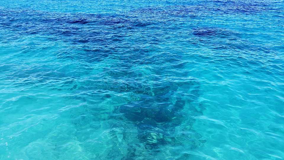 Sea Ocean Water Türkis Blue - Clear Sea Water , HD Wallpaper & Backgrounds