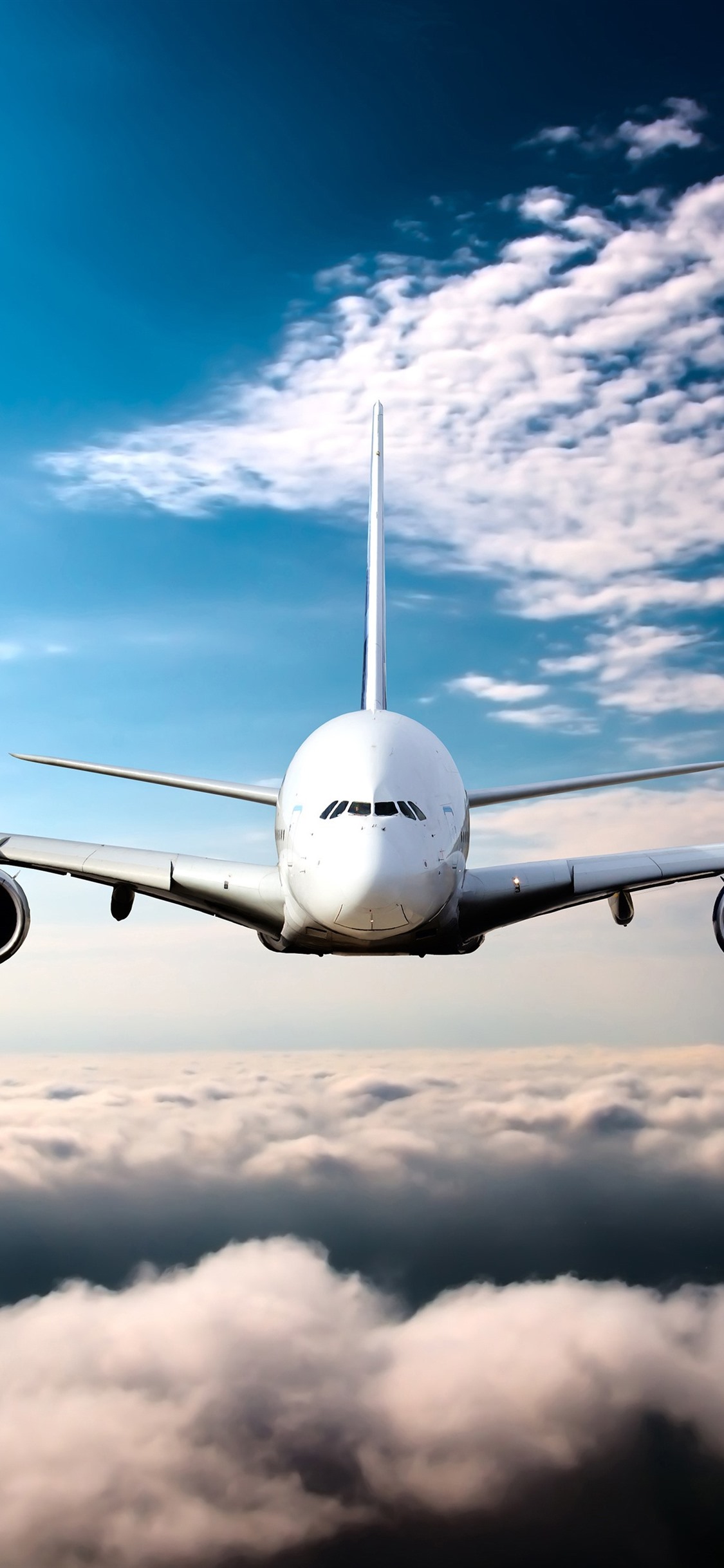 Download This Wallpaper Airplane Front Flying 1590907 Hd