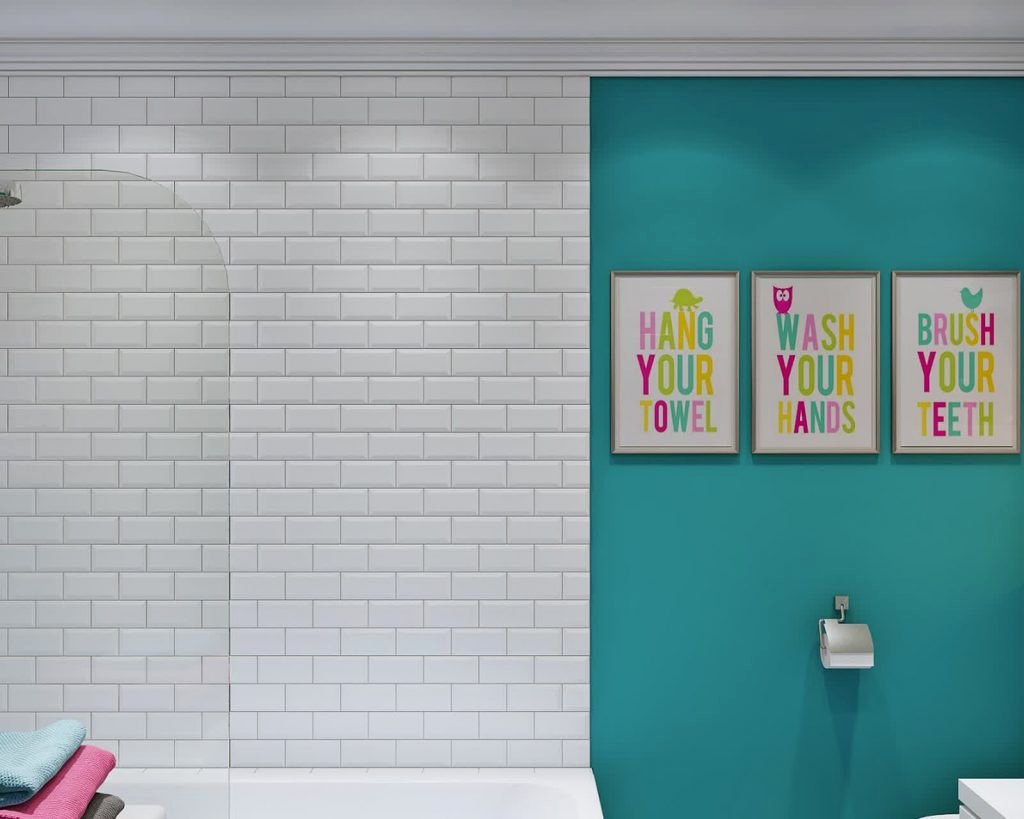 Moderne Badezimmer Trkis - Bathroom , HD Wallpaper & Backgrounds