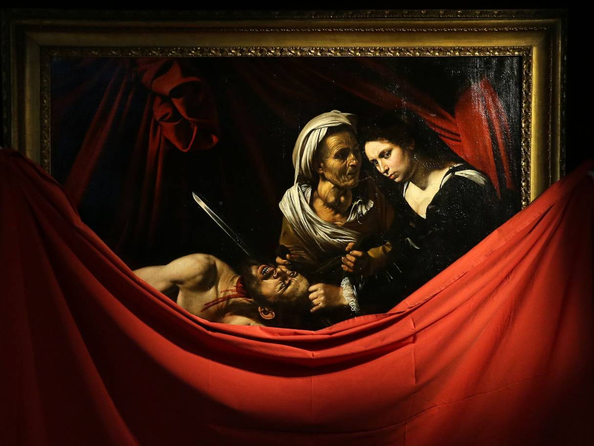 'lost Caravaggio' On View At Colnaghi - New Caravaggio Painting , HD Wallpaper & Backgrounds