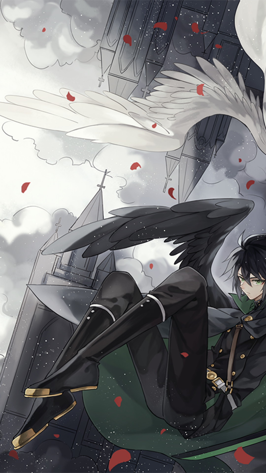 Owari No Seraph, Mikaela Hyakuya, Yuuchirou Hyakuya, - Owari No Seraph Wall Paper , HD Wallpaper & Backgrounds