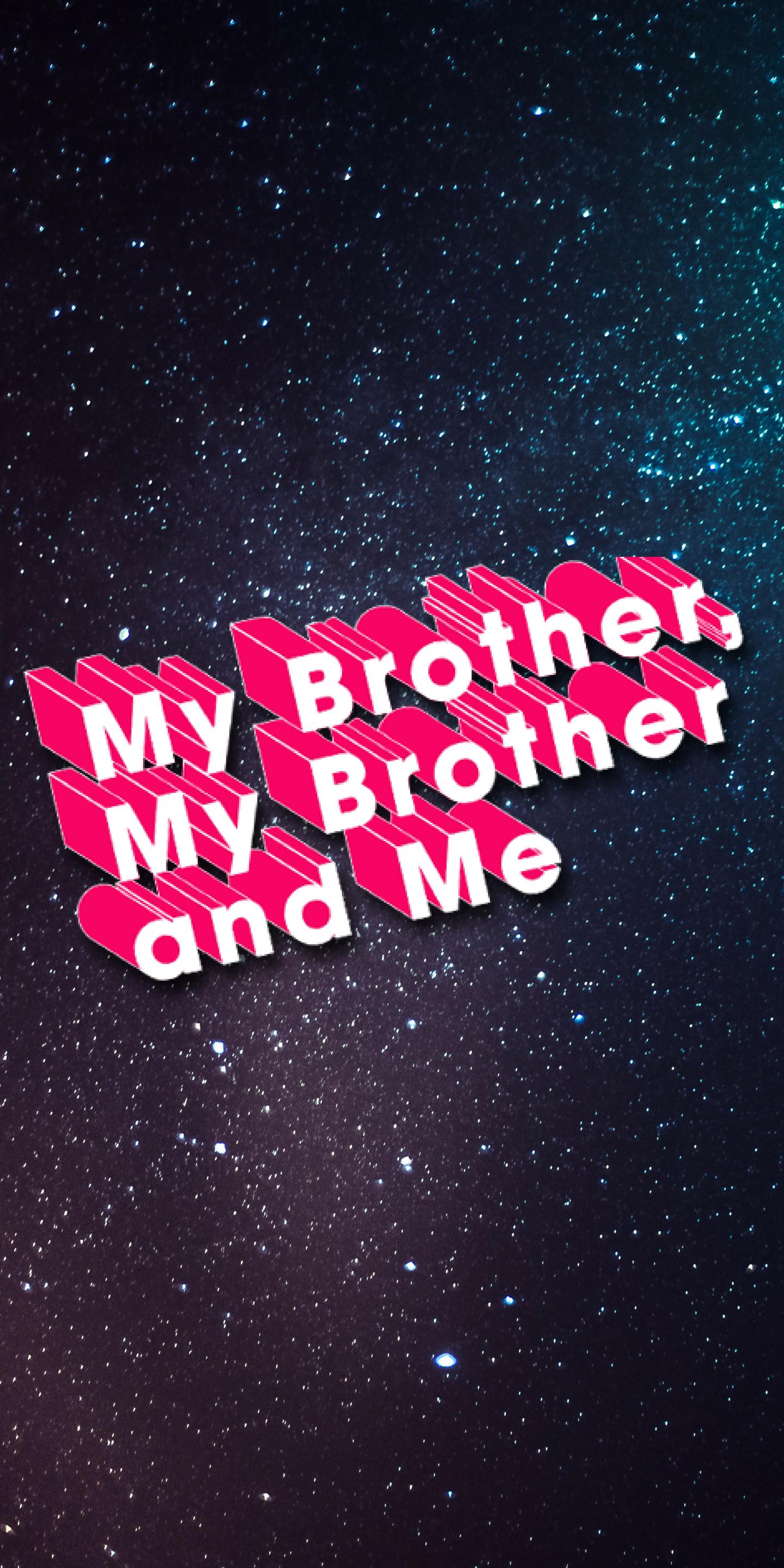 A Simple Wallpaper For The Good, Good Boys - My Brother My Brother And Me Iphone , HD Wallpaper & Backgrounds