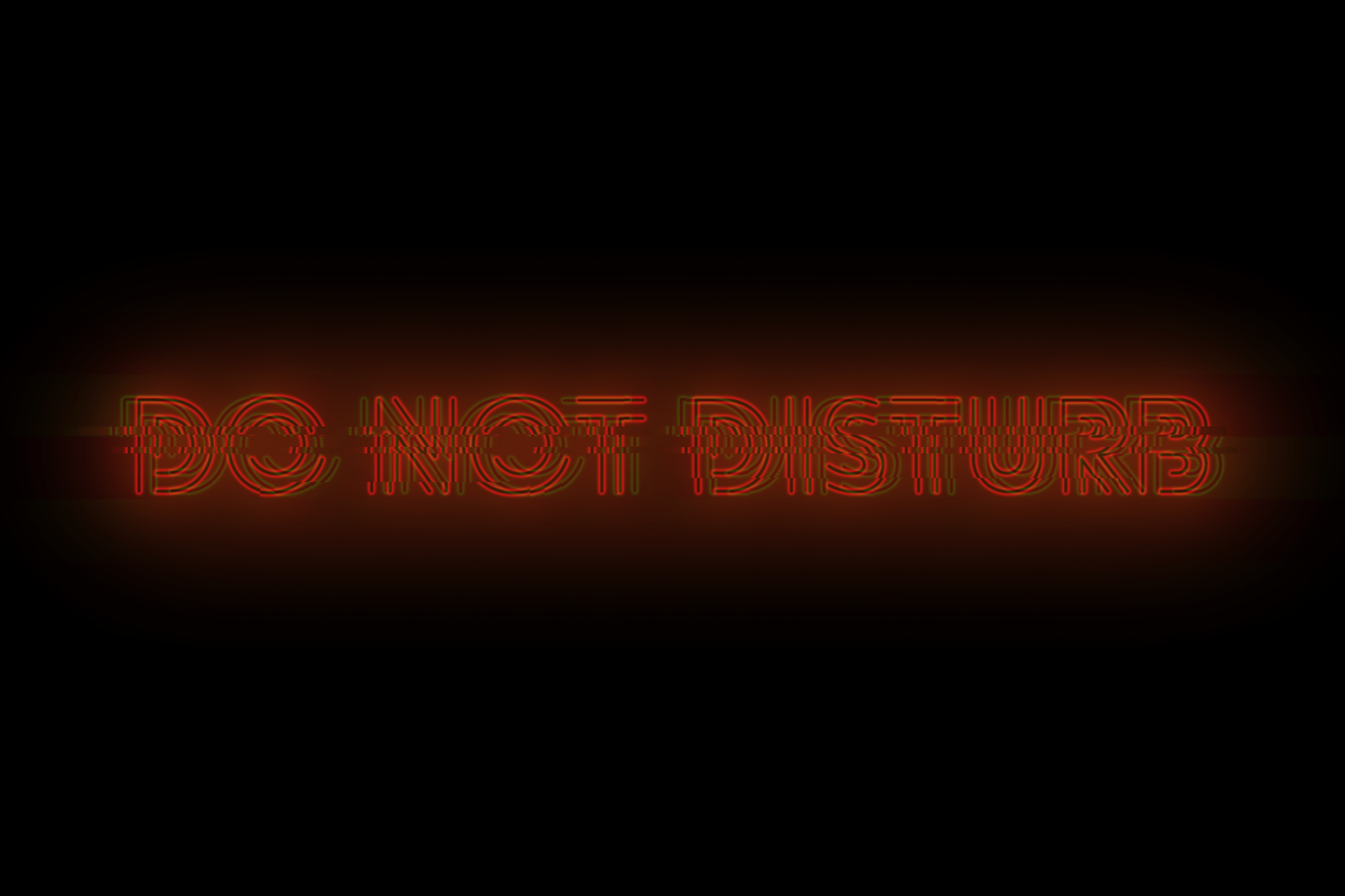 Do Not Disturb [oc] [2736x1824] - Darkness , HD Wallpaper & Backgrounds