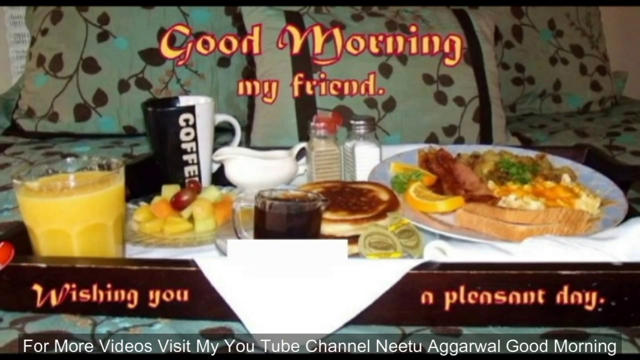 Good Morning Video - Good Day With Lunch Quotes , HD Wallpaper & Backgrounds