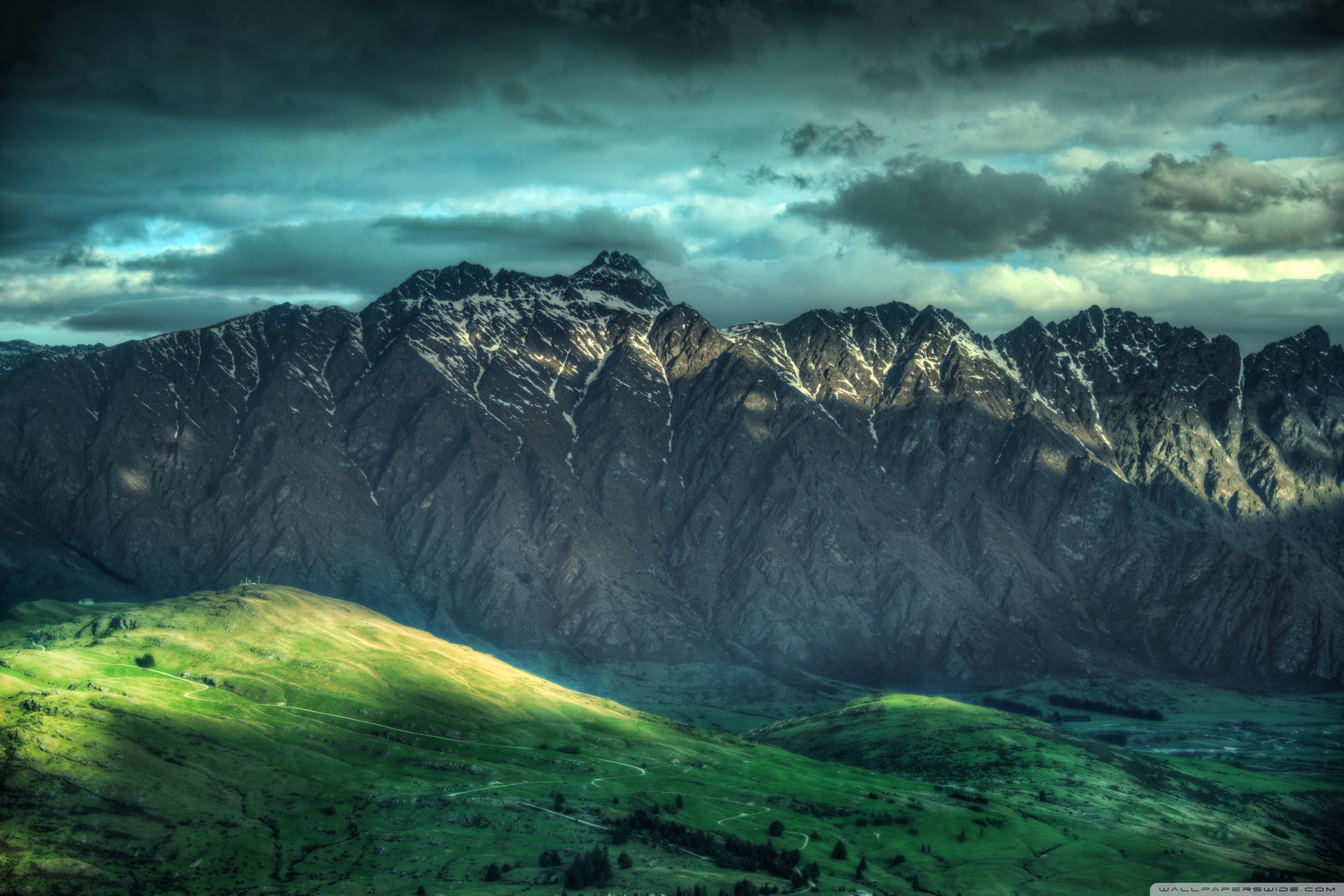 Mountains New Zealand Hd Desktop Wallpaper , HD Wallpaper & Backgrounds