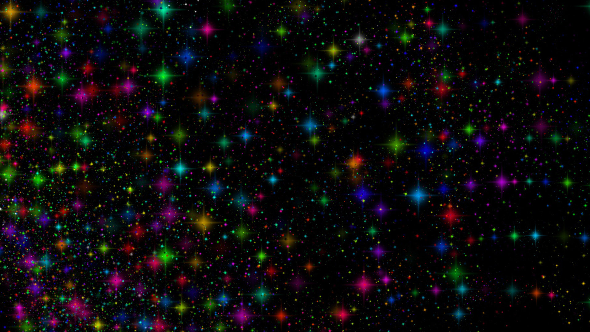 Free Download Stars Pattern Wallpaper Id - Estrellas De Colores , HD Wallpaper & Backgrounds