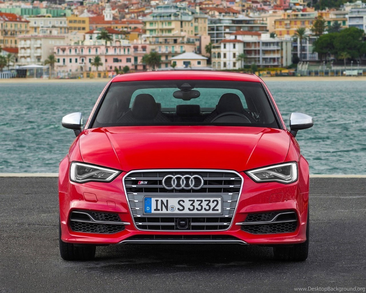 Download The Audi S3 Saloon Front Wallpapers Desktop - Audi Car Sweet , HD Wallpaper & Backgrounds