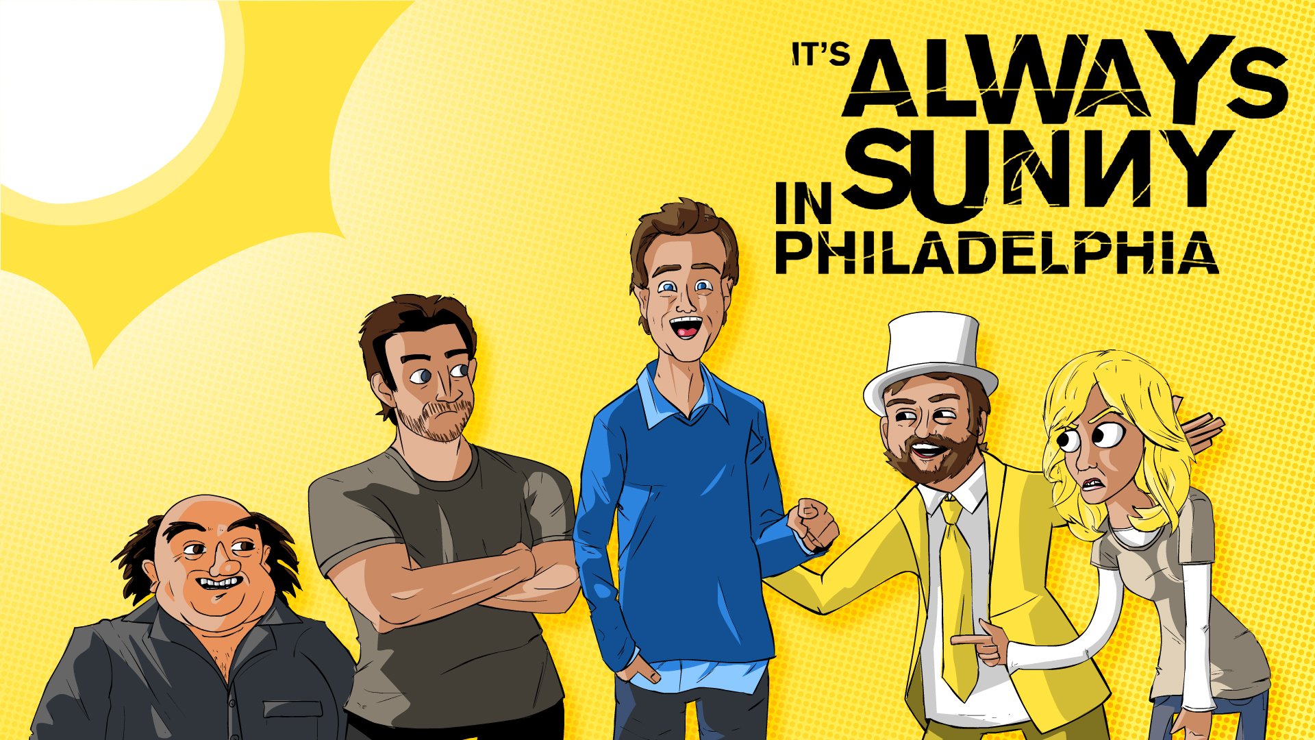 It's Always Sunny In Philadelphia Hd Wallpaper - It's Always Sunny In Philadelphia Background , HD Wallpaper & Backgrounds
