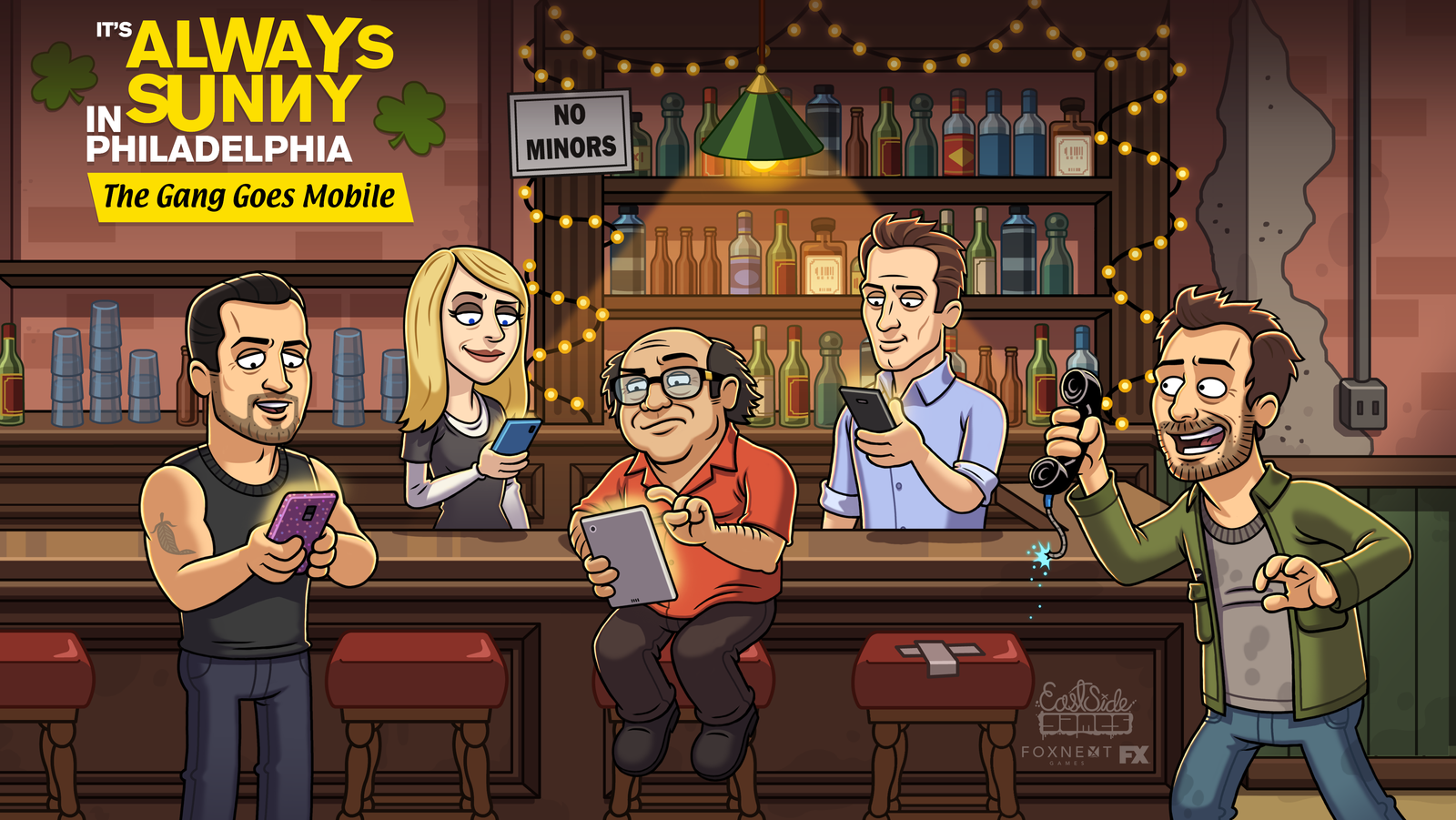 Android Police - Always Sunny Mobile Game , HD Wallpaper & Backgrounds