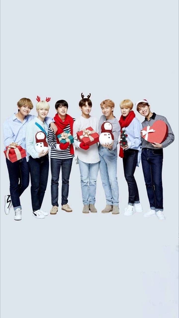 Download Bts Wallpaper By Kerrae - Bts Christmas Wallpaper Hd , HD Wallpaper & Backgrounds