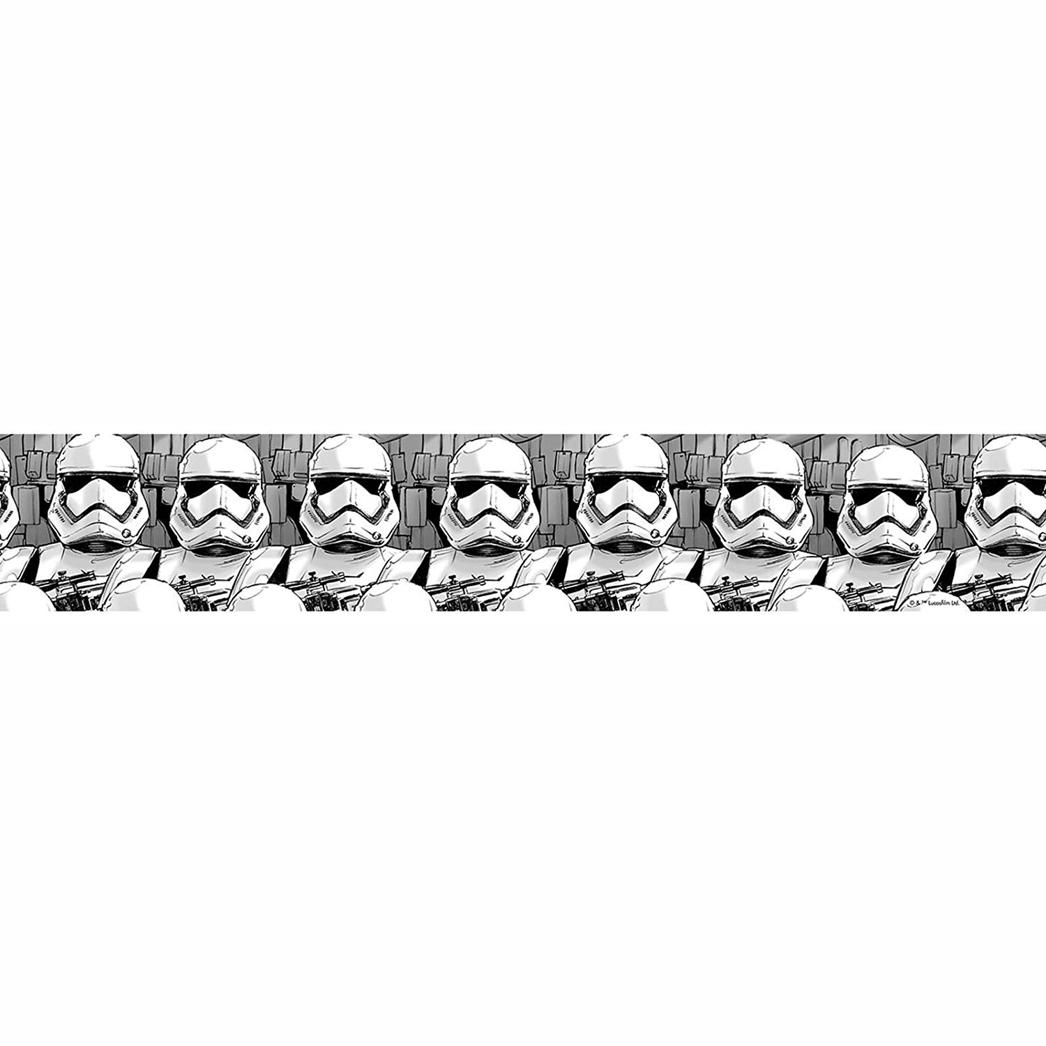 Star Wars Stormtrooper Self Adhesive Wallpaper Border - Star Wars Borders , HD Wallpaper & Backgrounds