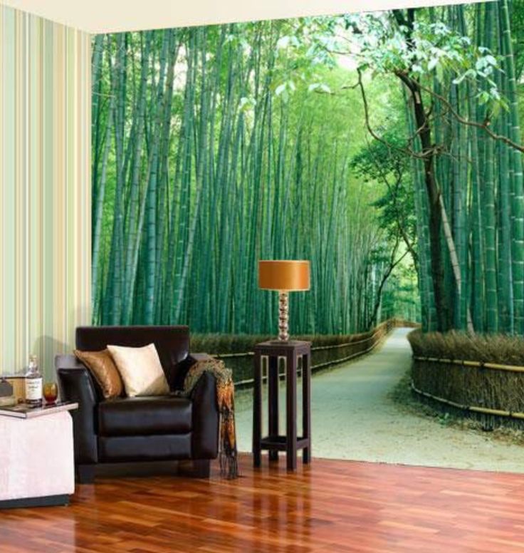 Green Wallpaper Office