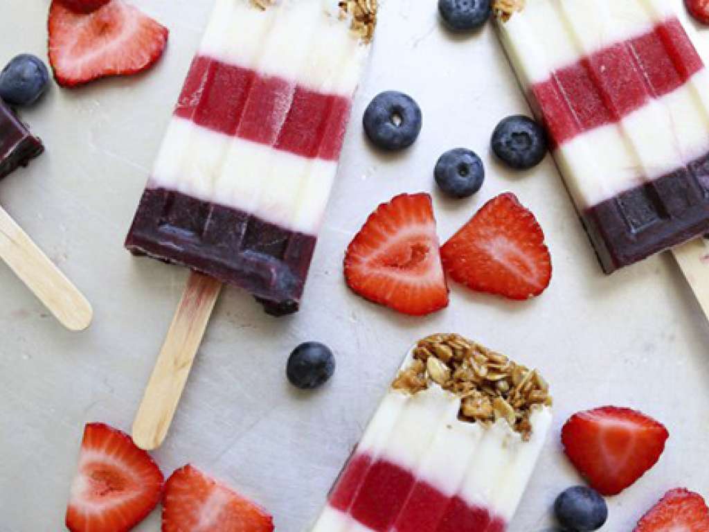 Red, White And Blueberry Popsicles Recipe - Popsicle Recipe , HD Wallpaper & Backgrounds