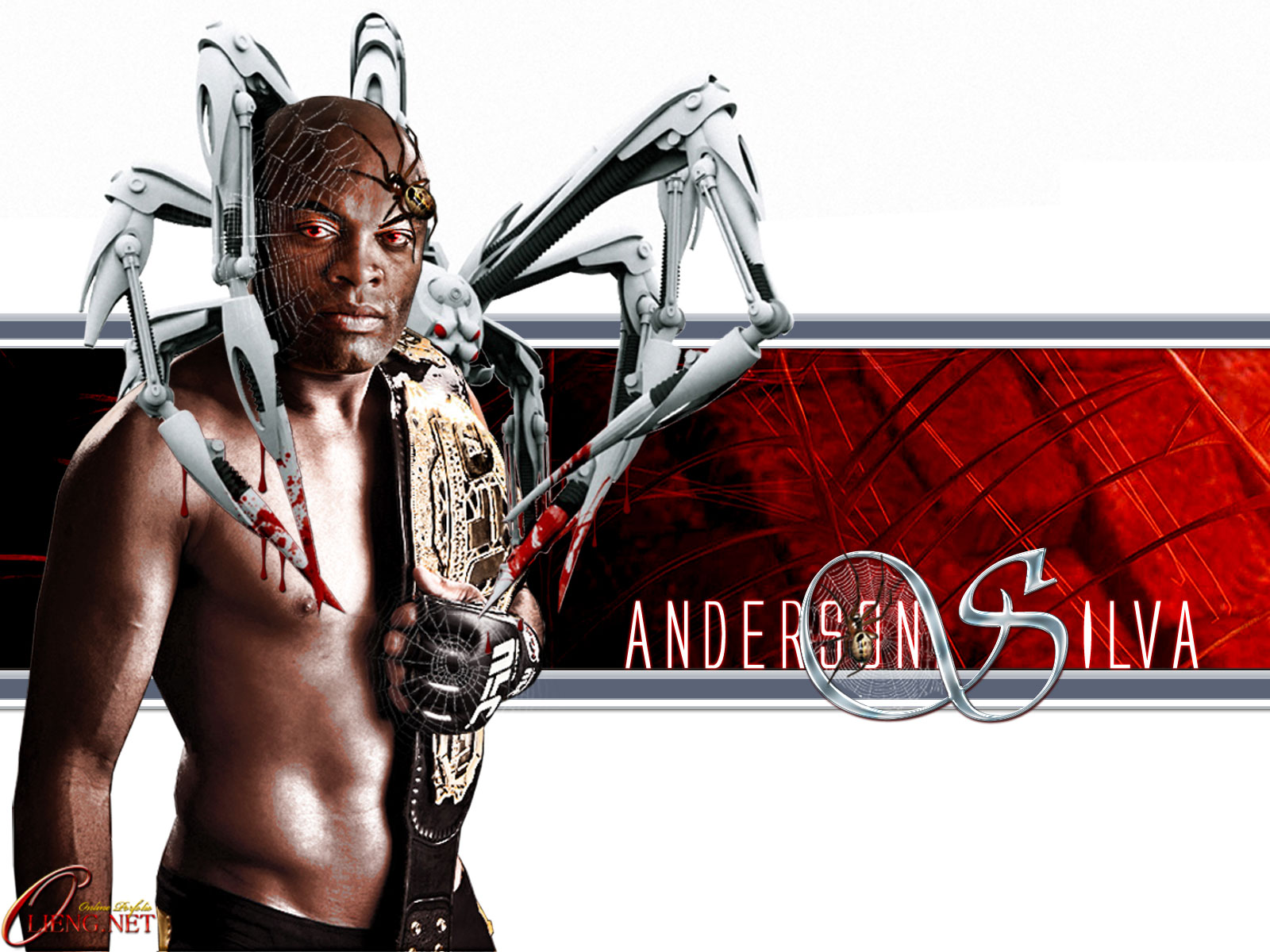 Anderson Silva Reaper Wallpaper Defeated Opponents - Anderson Silva , HD Wallpaper & Backgrounds