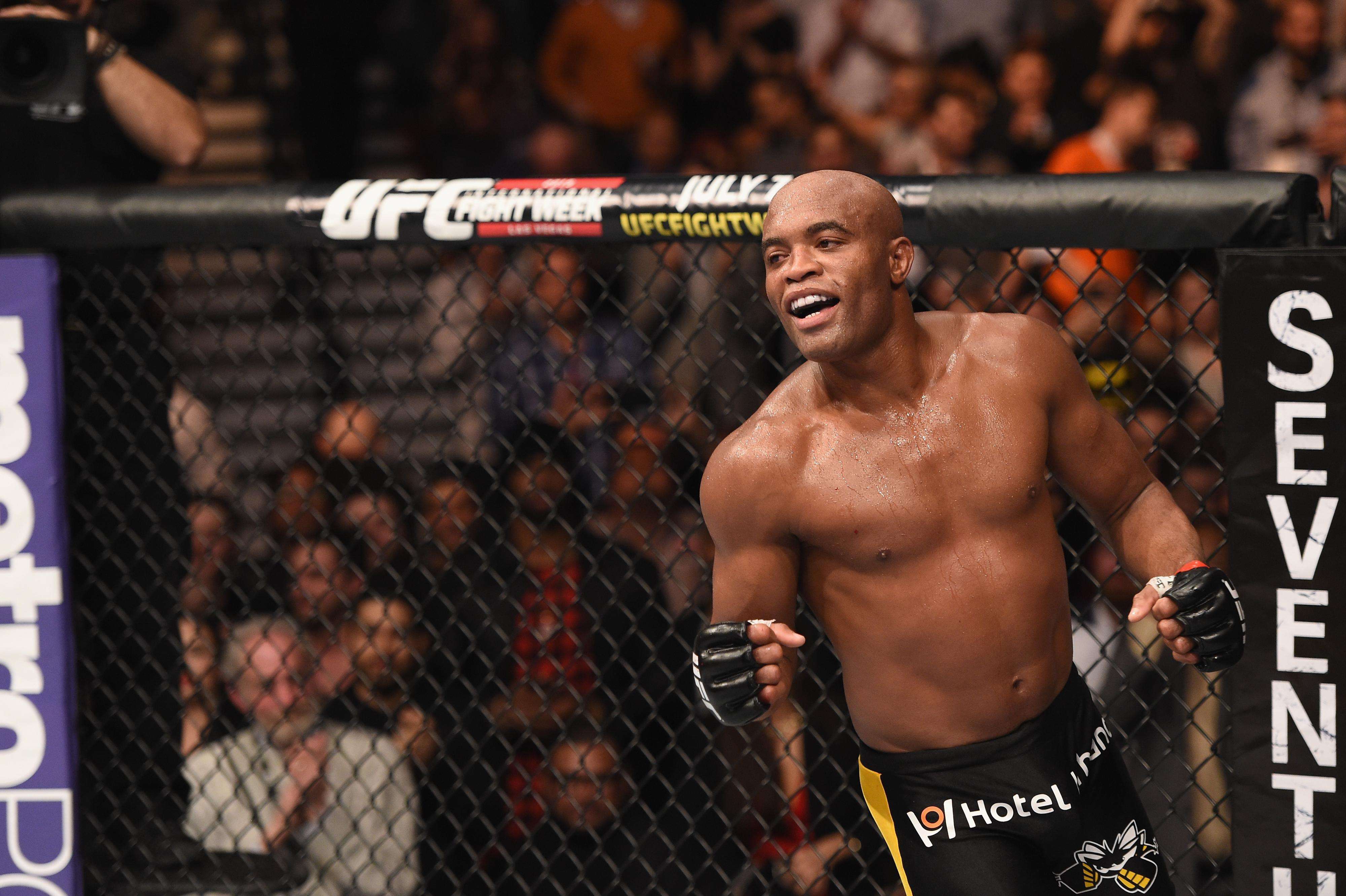 Anderson Silva Before And After Steroids , HD Wallpaper & Backgrounds