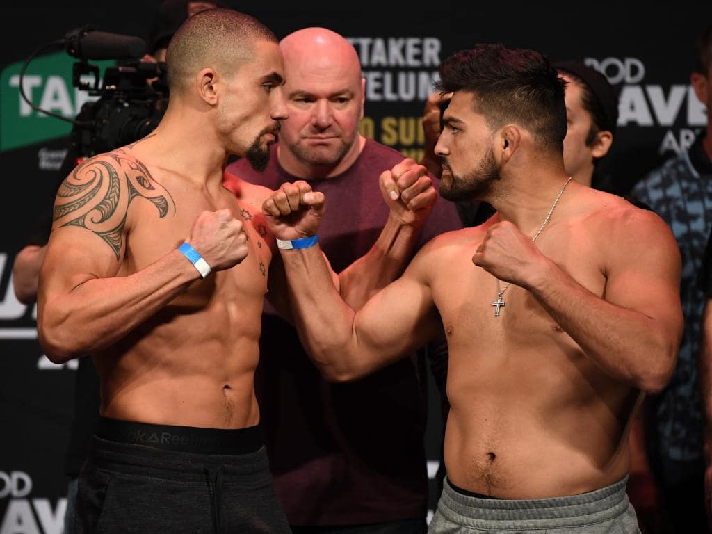 Ufc 234 Start Time - Robert Whittaker Vs Kelvin Gastelum , HD Wallpaper & Backgrounds