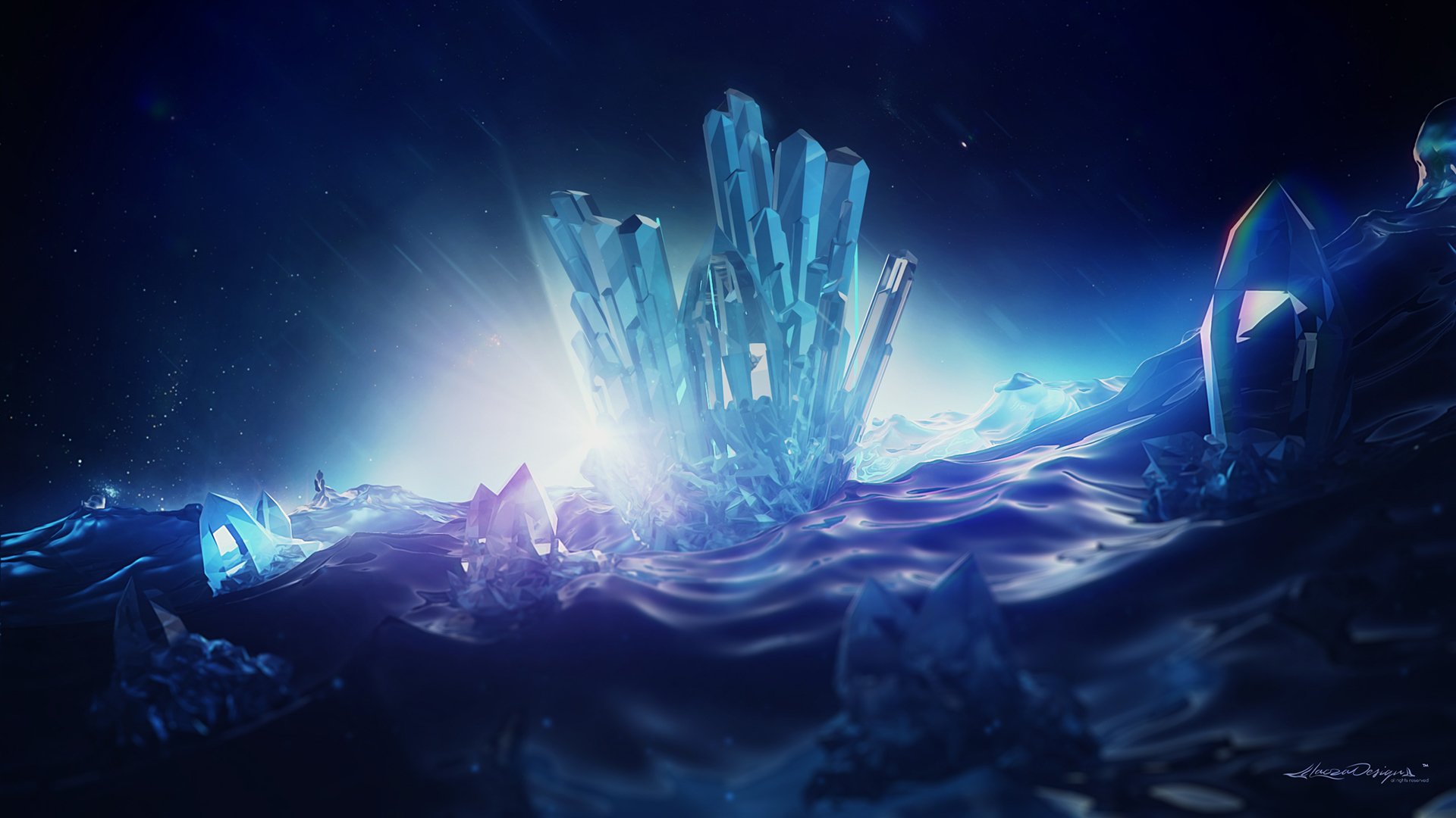 10 Crystal Hd Wallpapers - Crystal Background , HD Wallpaper & Backgrounds
