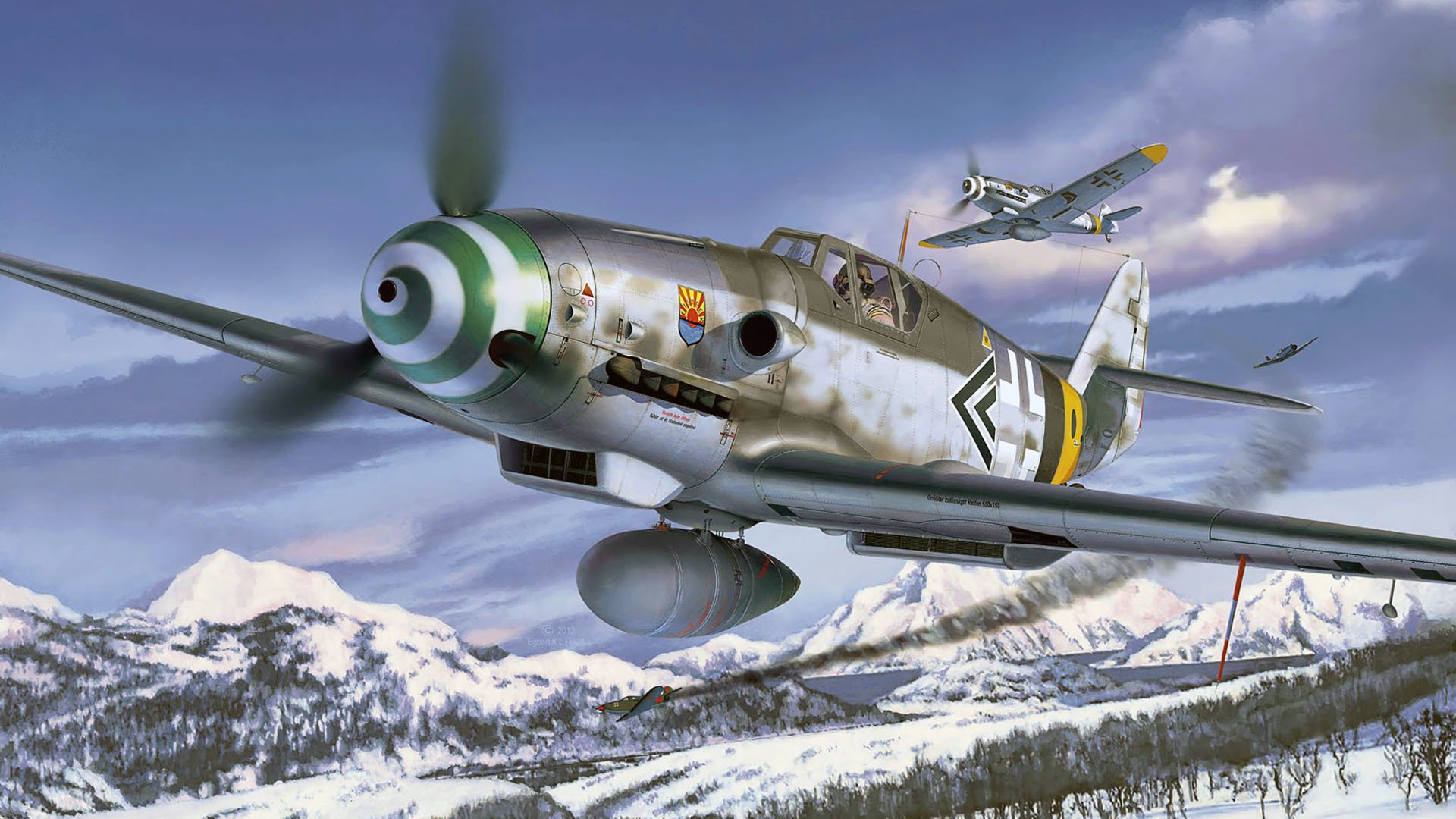 Messerschmitt Bf 109 - Bf 109 G 6 Revell , HD Wallpaper & Backgrounds