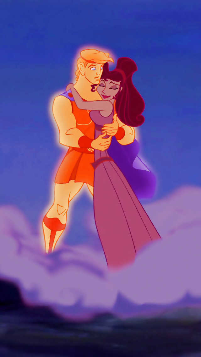 Disney's Couples Images Hercules And Meg Phone Wallpaper - Hercules Y Megara Love , HD Wallpaper & Backgrounds