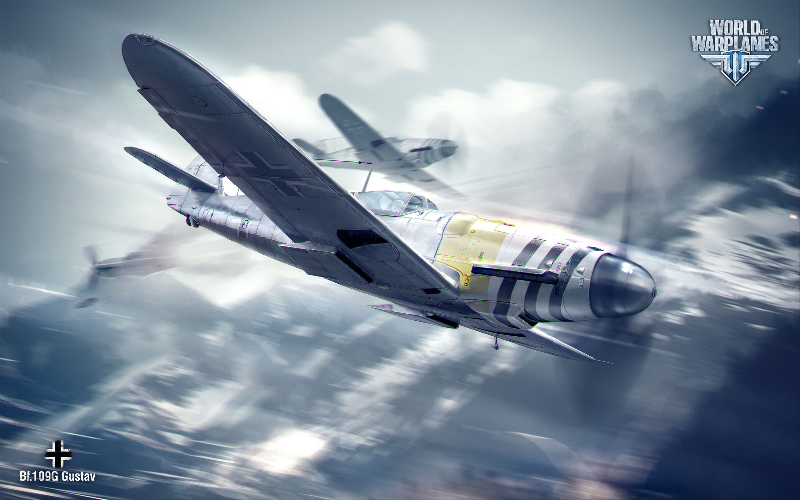 Wallpaper - World Of Warplanes Wallpaper Bf 109 , HD Wallpaper & Backgrounds