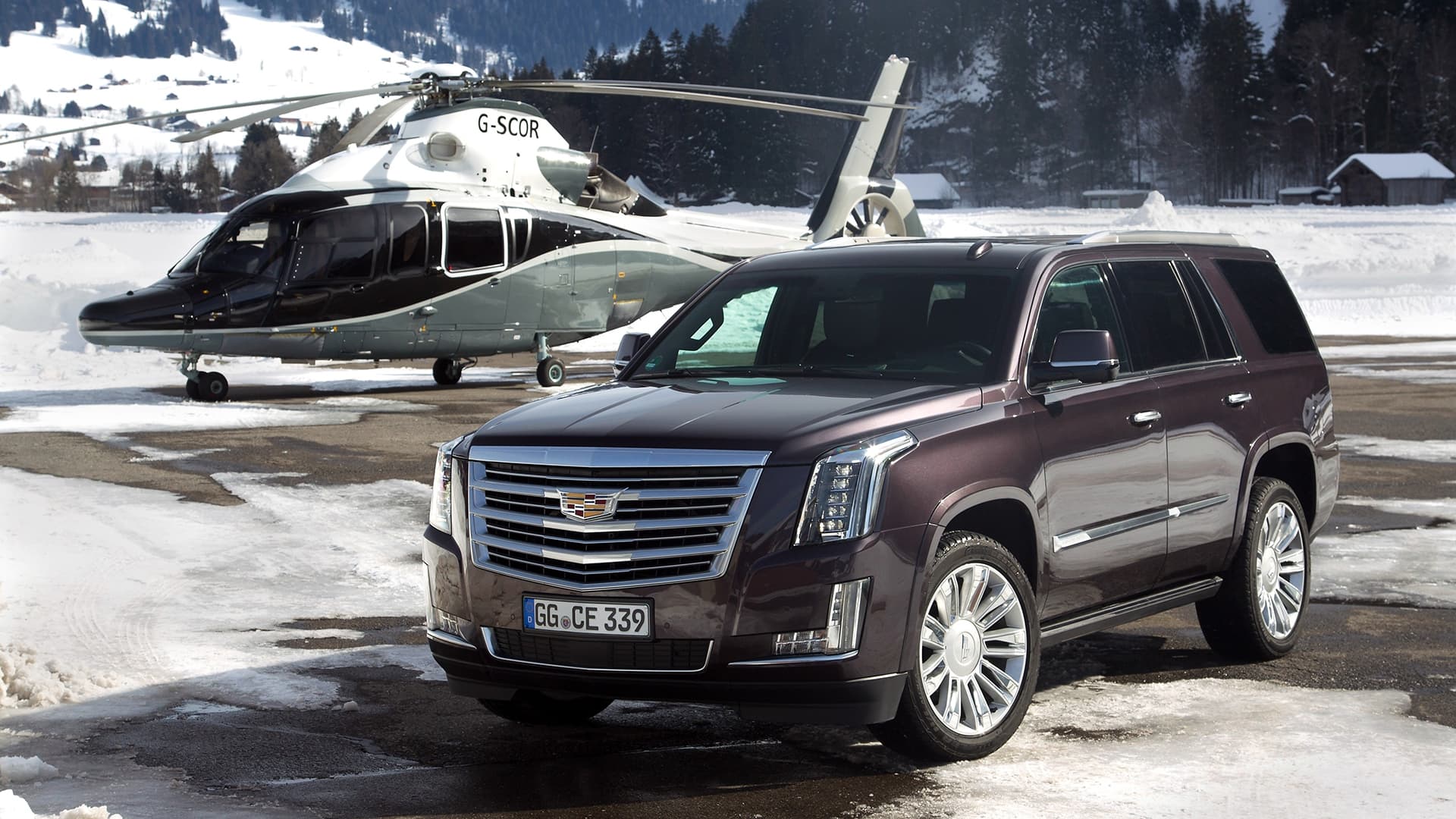 Cadillac Escalade Platinum 2019 , HD Wallpaper & Backgrounds