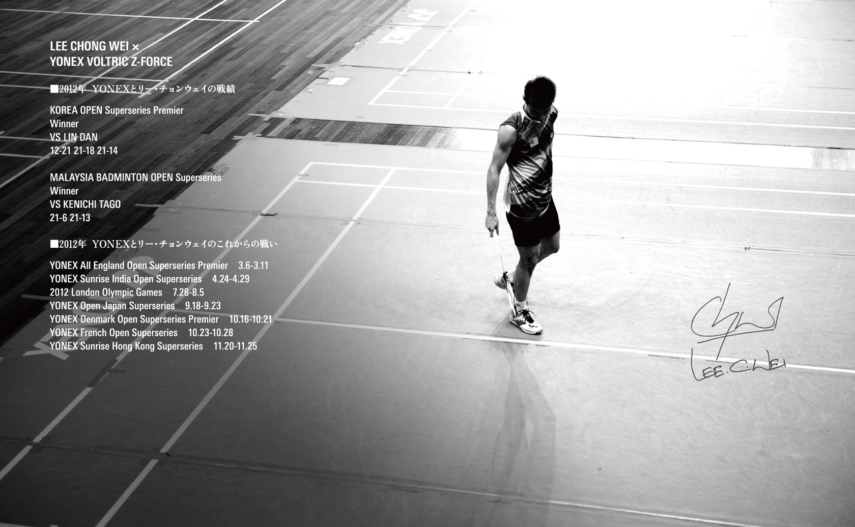 Lee Chong Wei Yonex , HD Wallpaper & Backgrounds