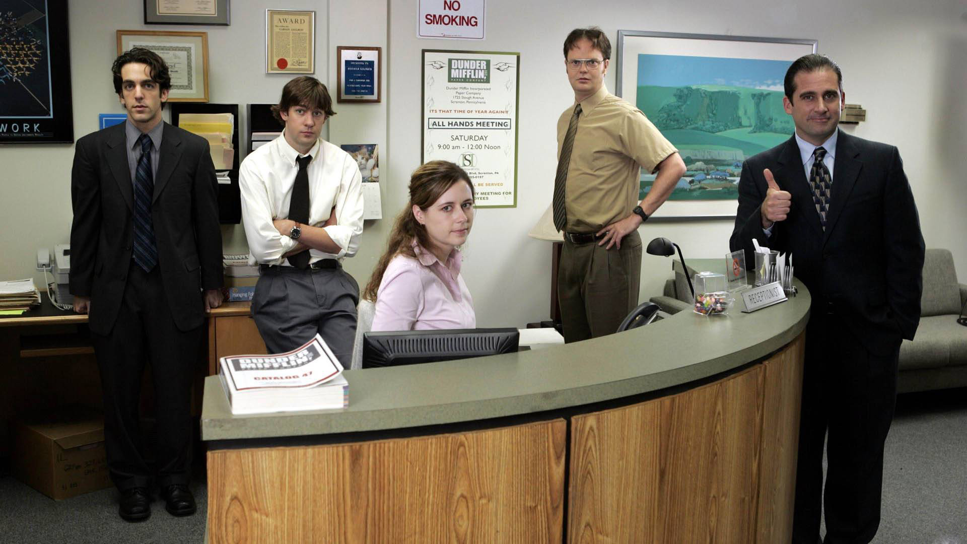 Dunder Mifflin Wallpaper - People In The Office Show , HD Wallpaper & Backgrounds