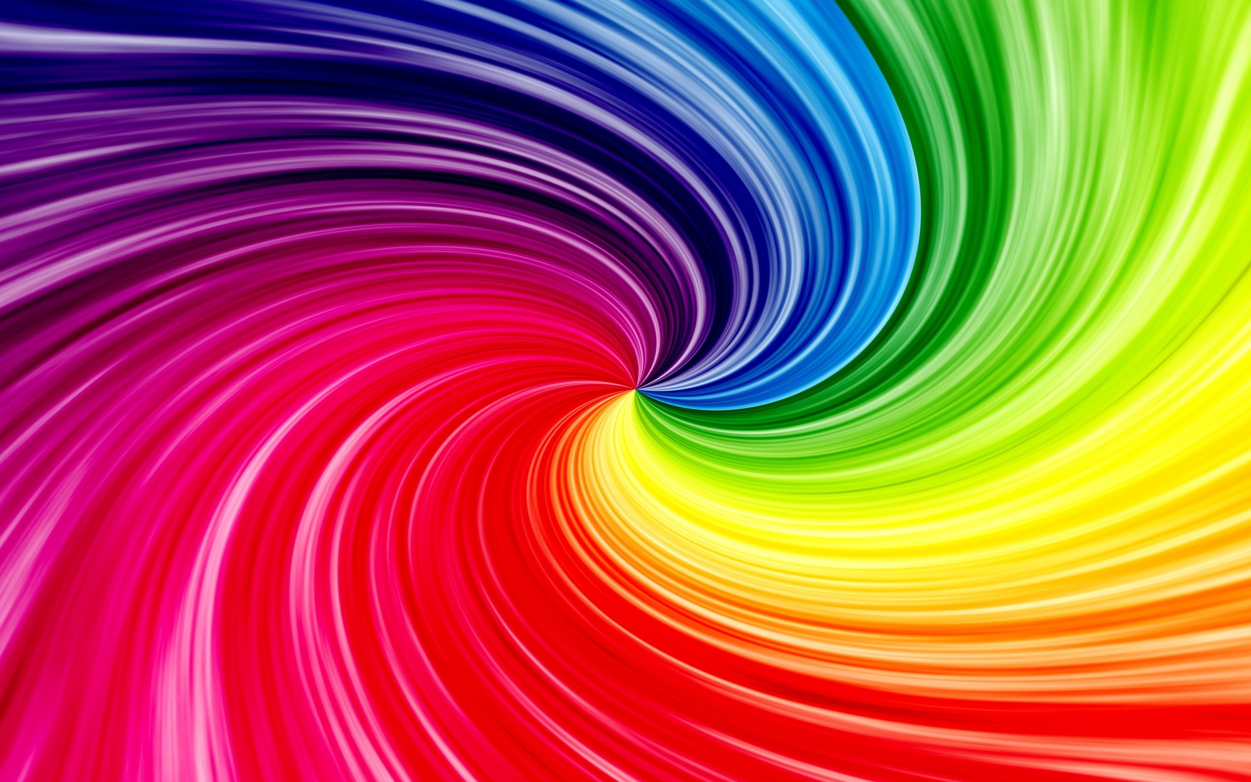 Download Good Wallpapers - Spiral Rainbow Background , HD Wallpaper & Backgrounds