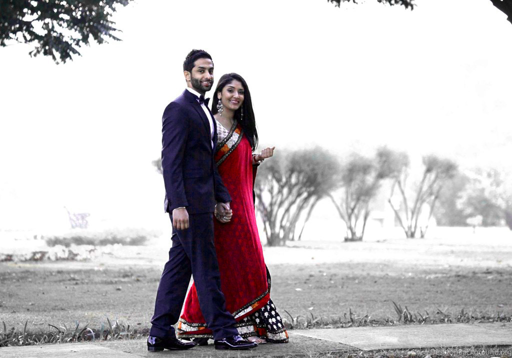 Sweet Cute Punjabi Wedding Lover Love Couple Photo - Full Hd Couple Images Full Screen , HD Wallpaper & Backgrounds