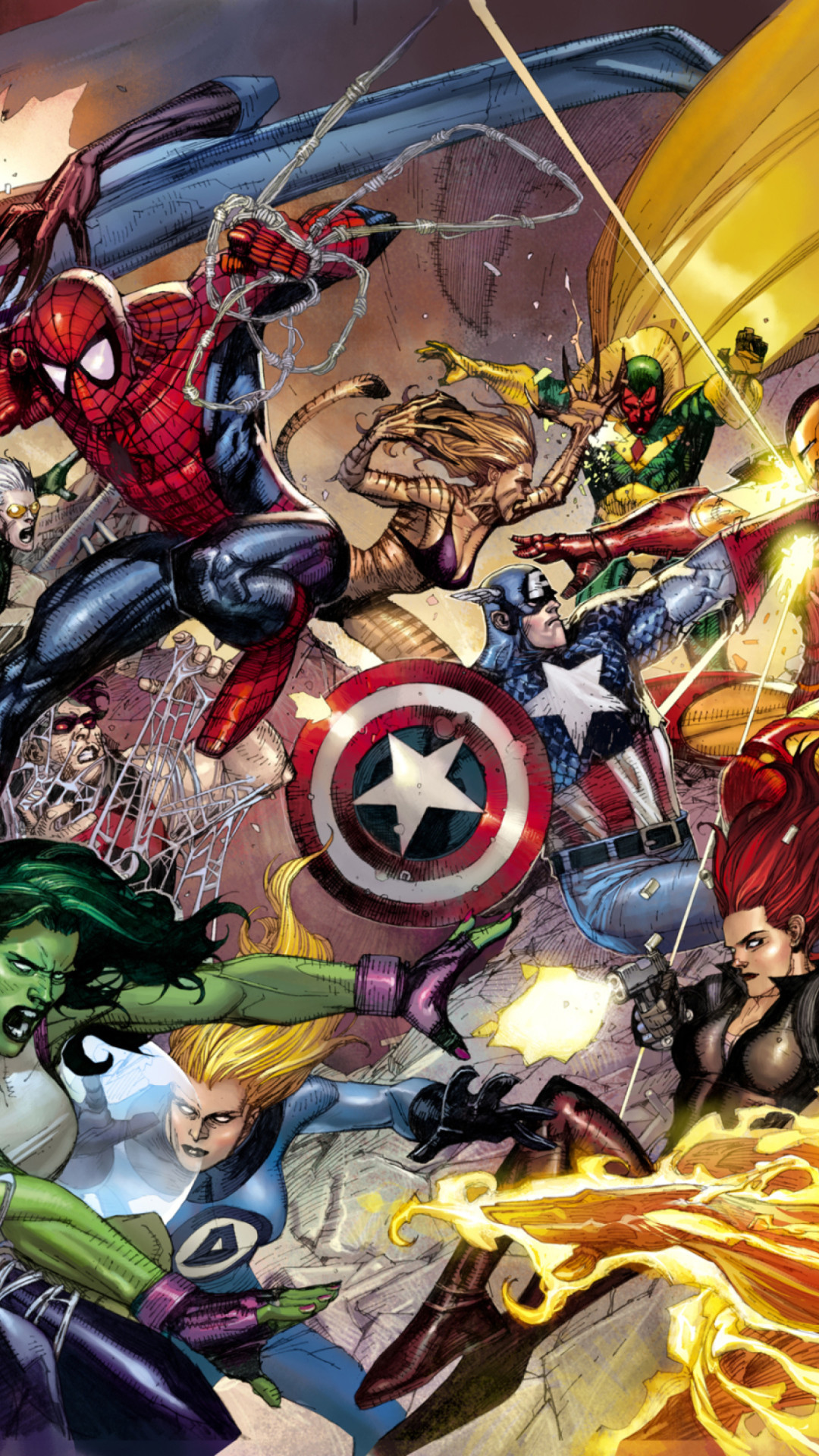 Iphone Marvel Wallpaper Hd Hd Wallpaper Backgrounds Download