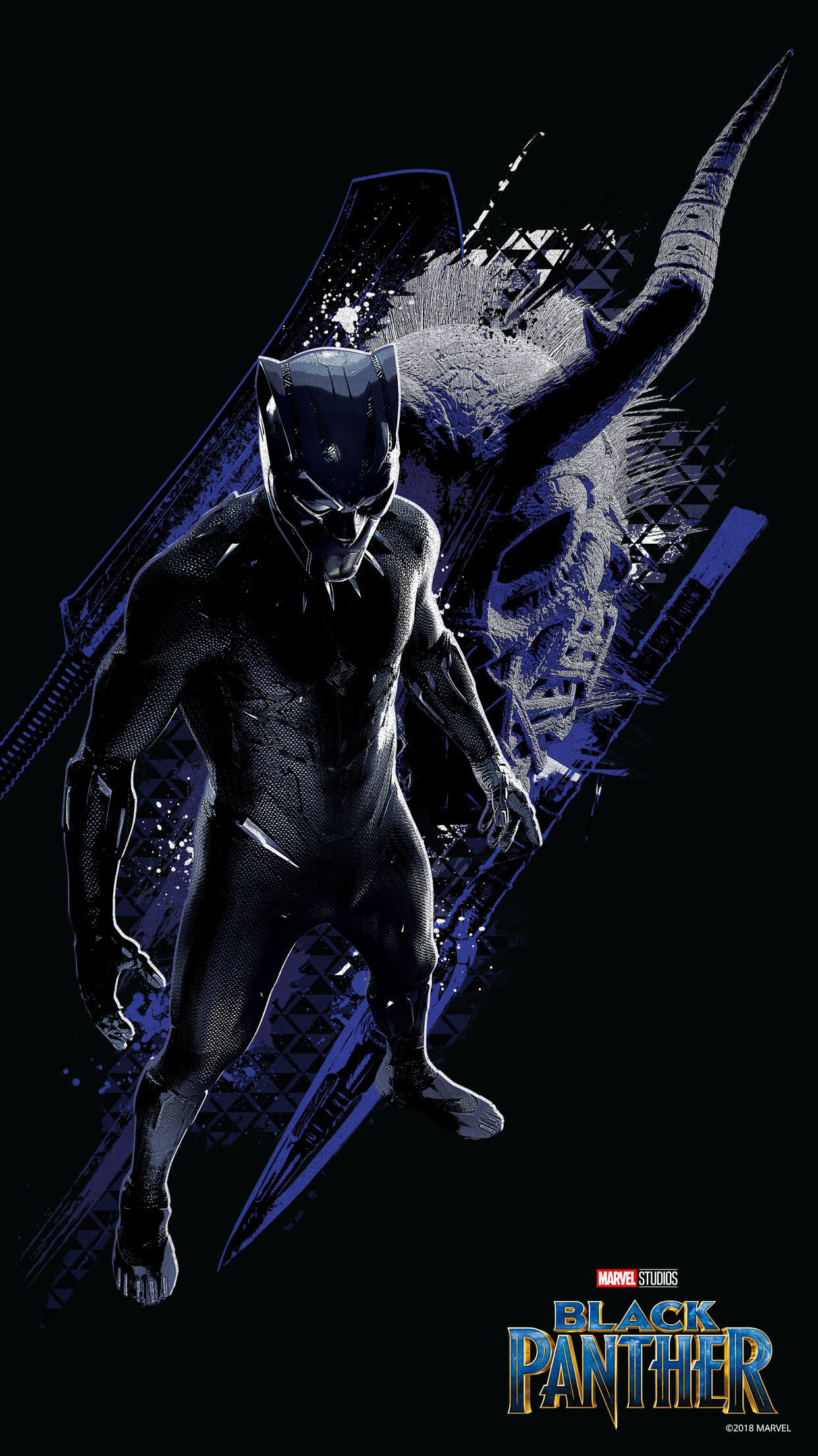 Related Wallpapers - Black Panther Wallpaper Phone , HD Wallpaper & Backgrounds