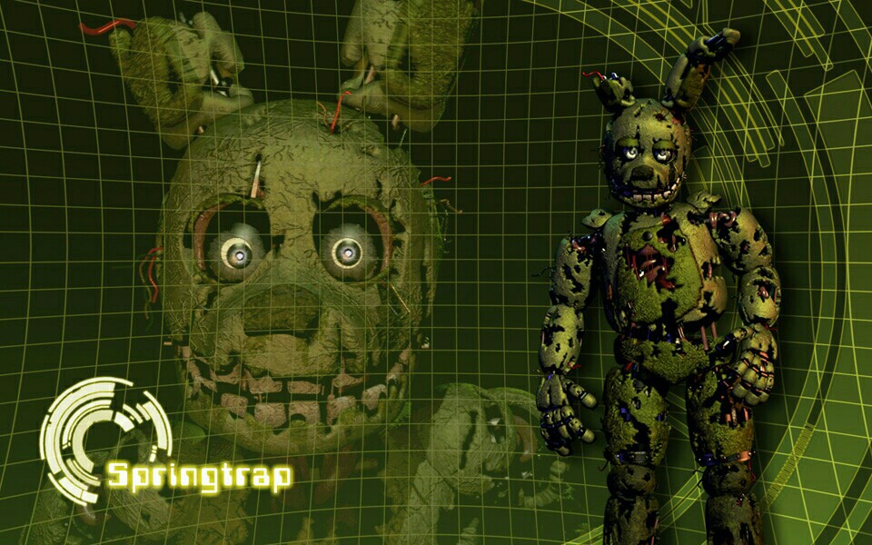 Wallpaper, Fnaf, Five Nights At Freddys, Springtrap - Five Nights At Freddy's 3 Springtrap , HD Wallpaper & Backgrounds