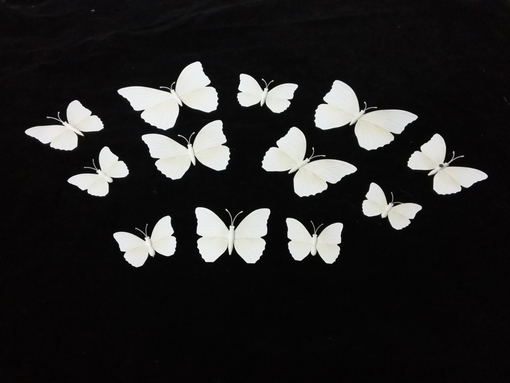 Hiasan Kulkas Magnet Kupu-kupu Kupu 3d / Butterfly - Kupu Kupu Kecil , HD Wallpaper & Backgrounds
