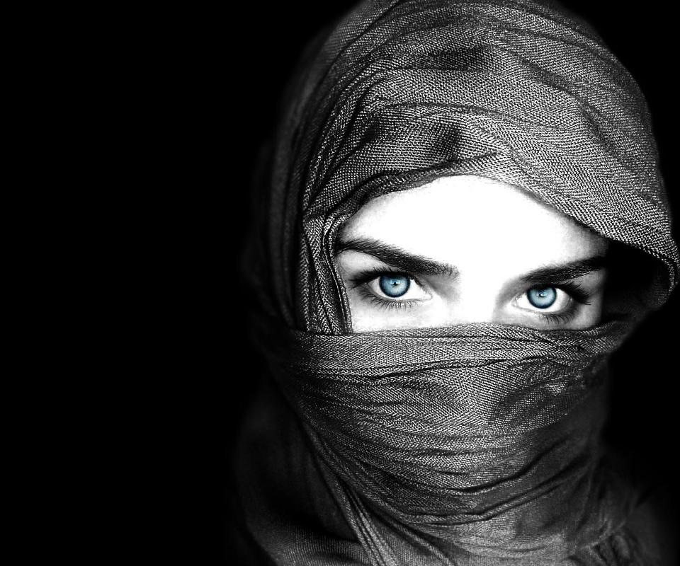 Select Image Size - Veiled Girl , HD Wallpaper & Backgrounds