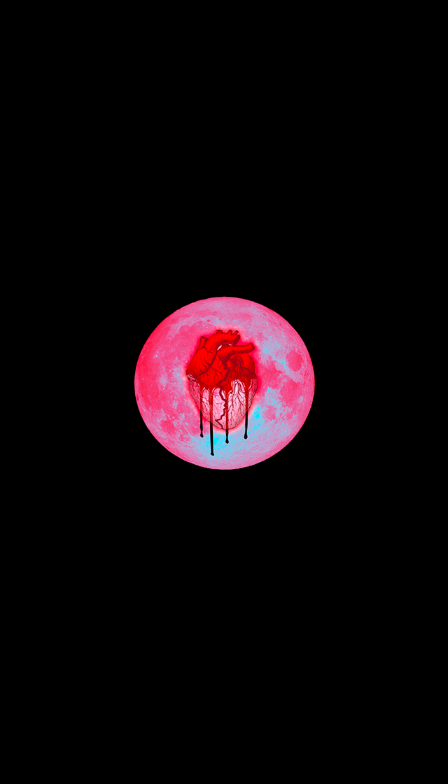 Heartbreak On A Full Moon Chris Brown Album Cover Wallpaper - Chris Brown Heartbreak On A Full Moon , HD Wallpaper & Backgrounds