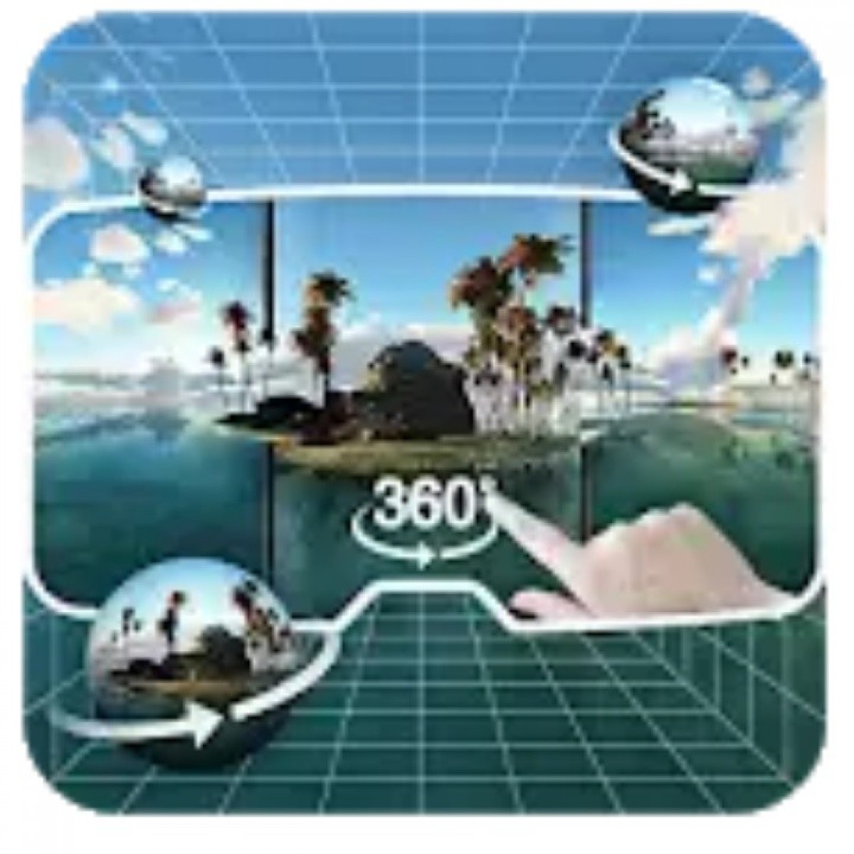 Live Wallpaper Vr Style 360° V2 - 360 Degree , HD Wallpaper & Backgrounds