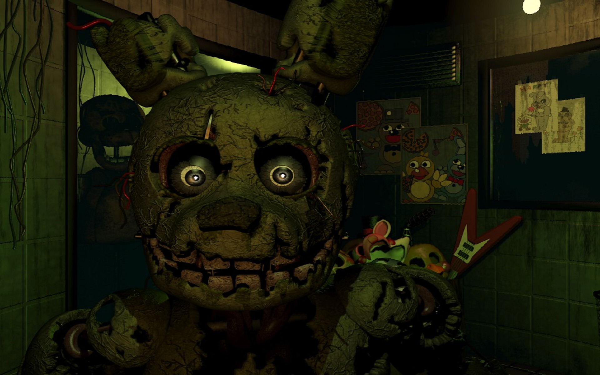 Five Nights At Freddy's 3 Review - Rabbit Five Nights At Freddy's , HD Wallpaper & Backgrounds