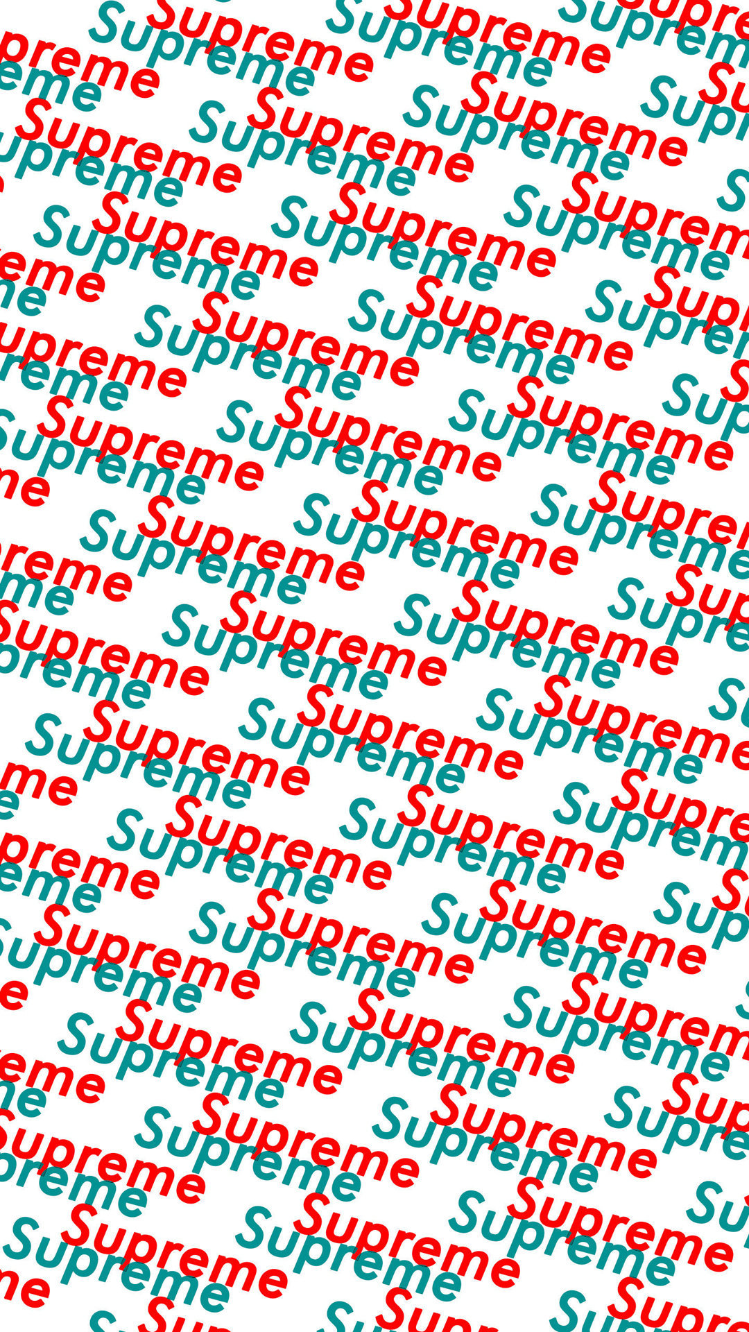 Supreme Wallpaper - Supreme Red And Blue , HD Wallpaper & Backgrounds