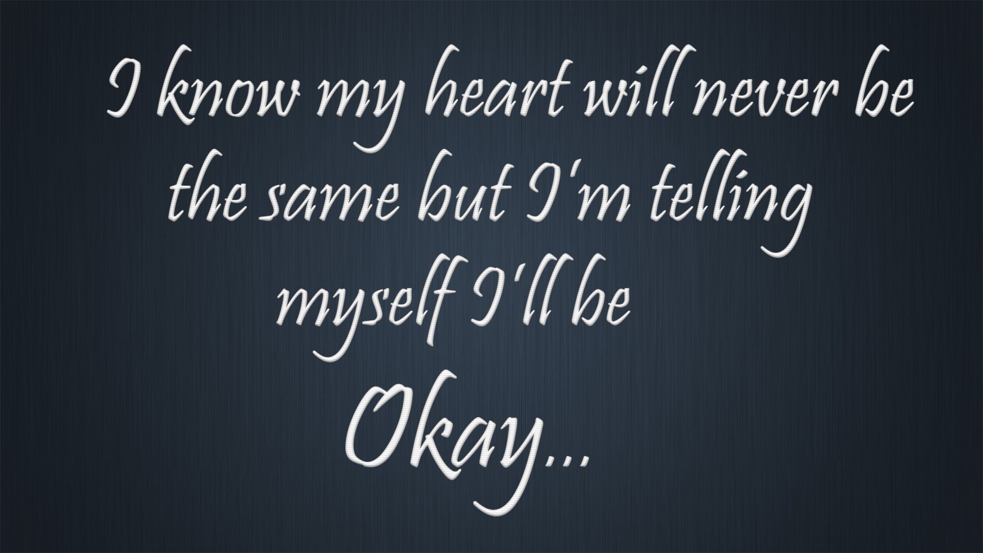 Sad Heartbreak Quotes Hd Images - Calligraphy , HD Wallpaper & Backgrounds