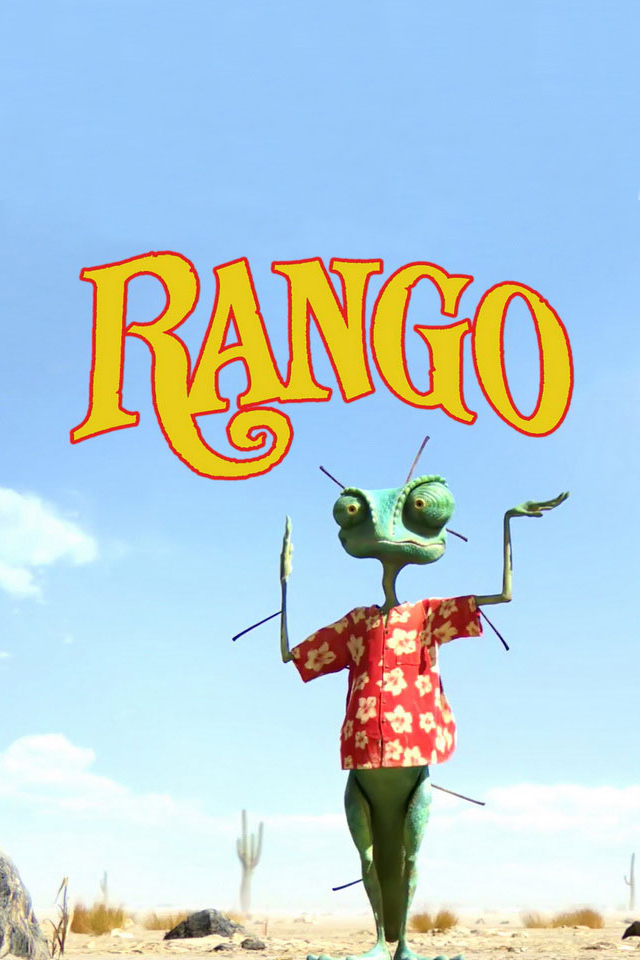 Rango - Movie With Lizard In Desert , HD Wallpaper & Backgrounds
