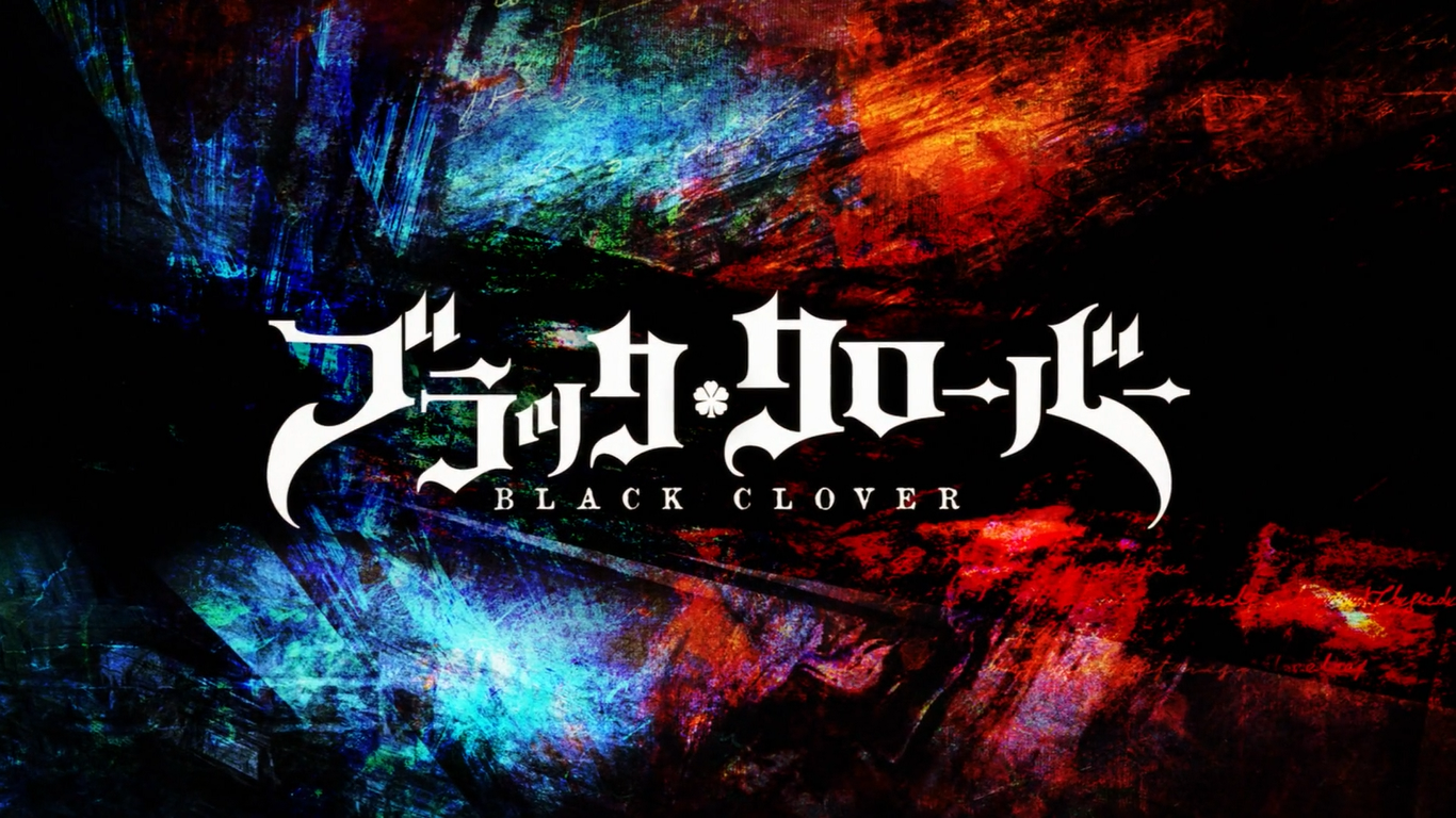 Black Clover - Black Clover Logo Wallpaper Hd , HD Wallpaper & Backgrounds