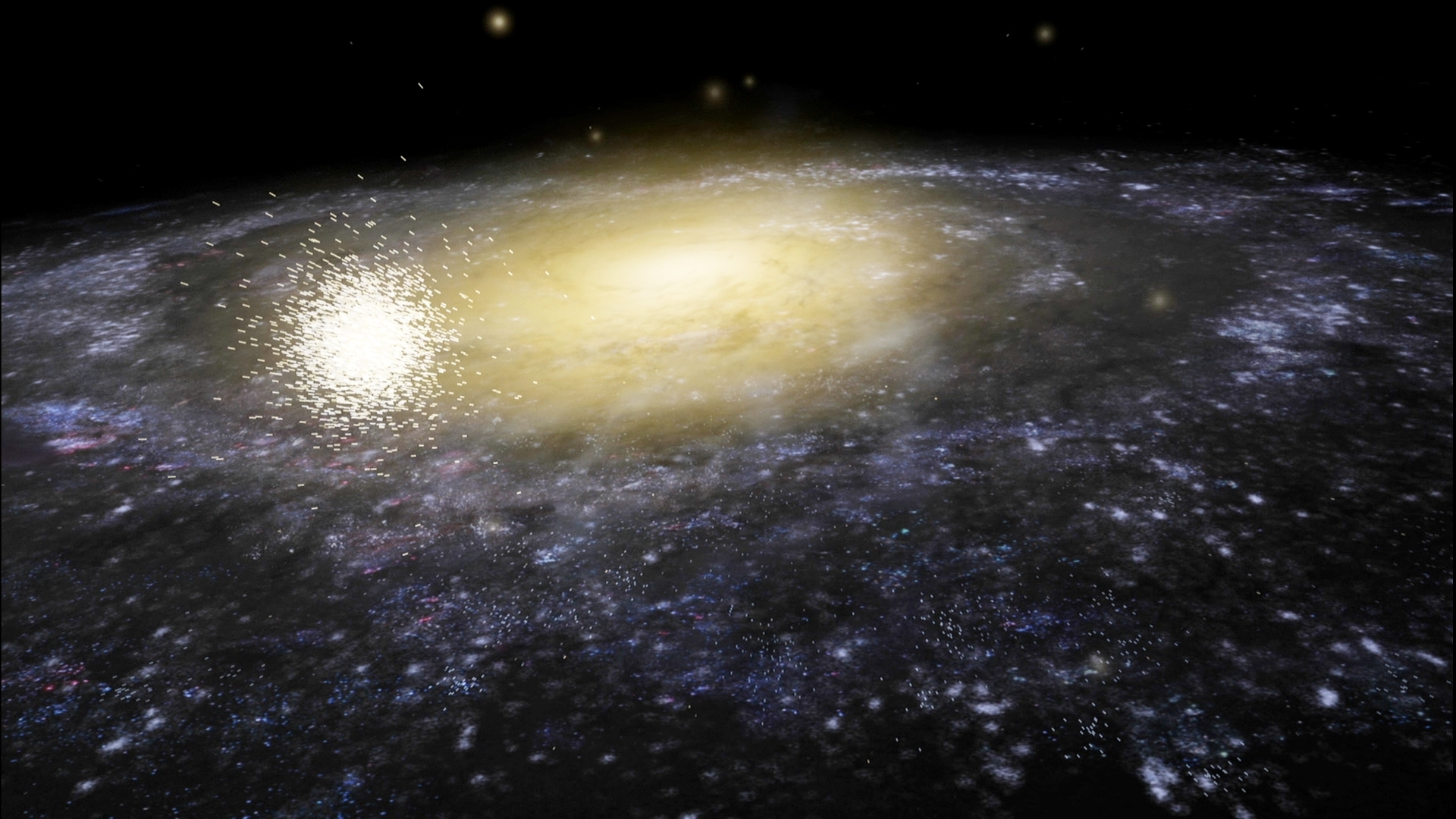 Andromeda Photos Room Paper Living Galaxy Wallpaper , HD Wallpaper & Backgrounds