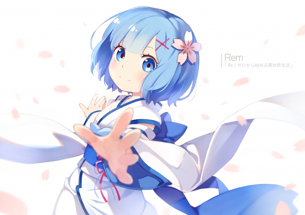 Zero Starting Life In Another World, Rem, Loli, Yukata - Young Rem Re Zero , HD Wallpaper & Backgrounds