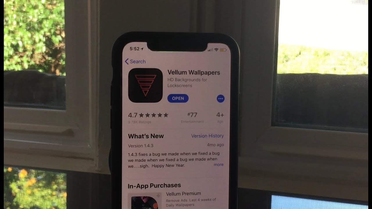 The Vellum Wallpaper App - Smartphone , HD Wallpaper & Backgrounds