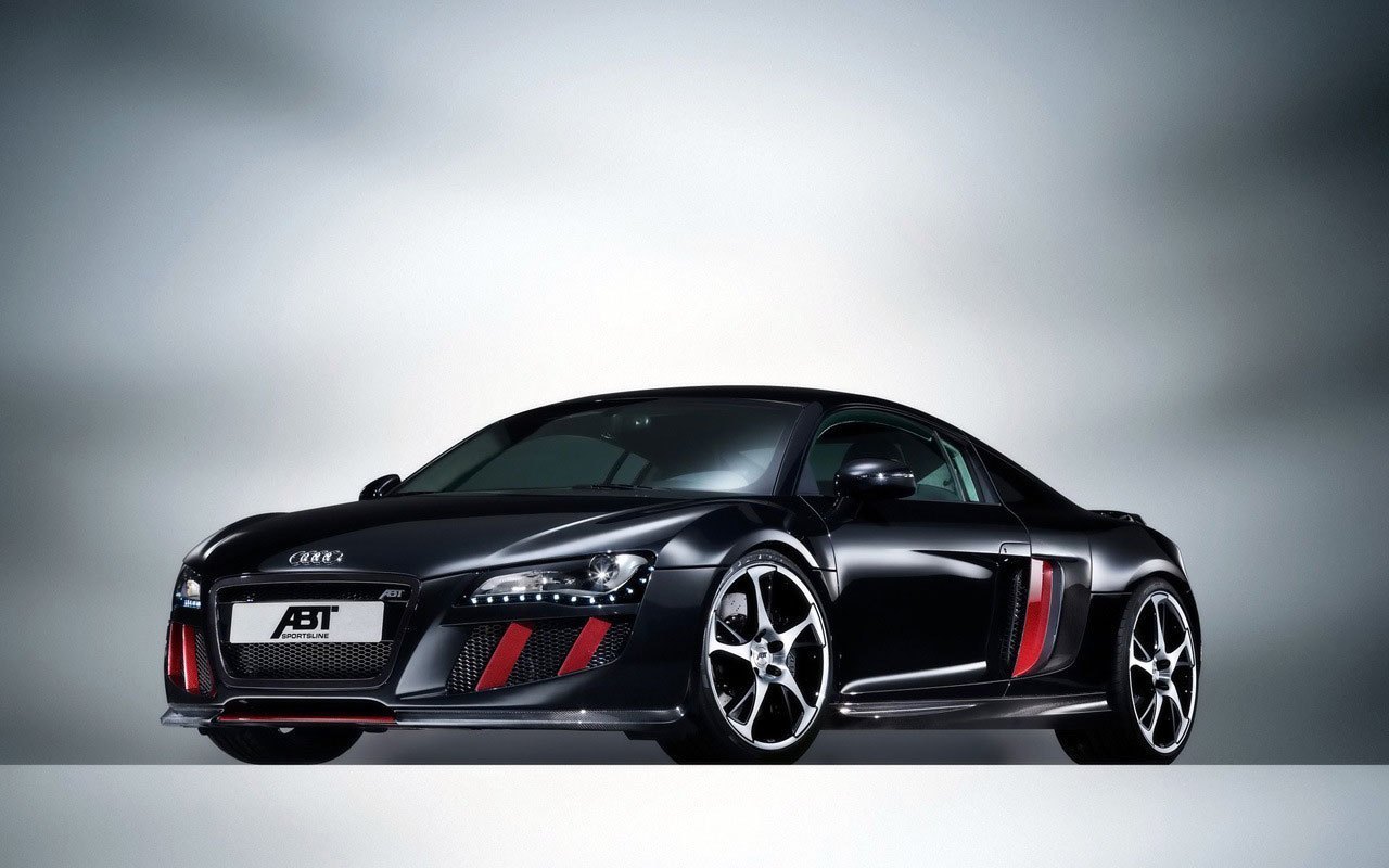 Most Expensive Cars Wallpapers Audi R8 Supercar Hd - Audi R8 Black And Red , HD Wallpaper & Backgrounds
