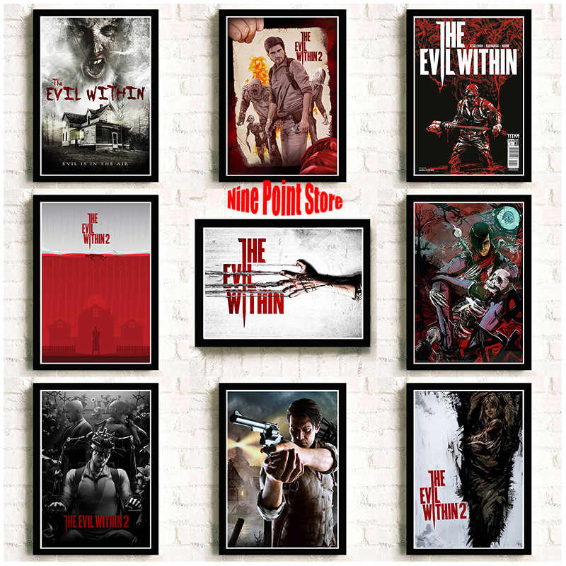 The Evil Within The Survival Horror Coated Paper Game - Collage , HD Wallpaper & Backgrounds